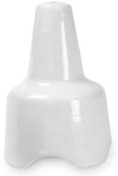 WM Bartleet & Sons Porcelain Pie Funnel White Small 8x8x8 cm