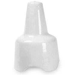 WM Bartleet & Sons Porcelain Pie Funnel White Small