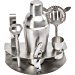 Wyndham House Stainless Steel Bar Set with Cocktail Shaker and All the Tools for Entertaining your Guests, 7-Piece
