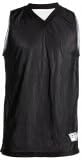 Reversible Moisture Management Basketball Jersey (Medium, White/Black)