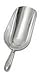 Large 38 Oz. (Ounce) Bar Ice Scoop, Dry Bin Scoop, Dry Goods Scoop, Candy Scoop, Spice Scoop, Cast Aluminum (1, 38 Ounce) by Update International