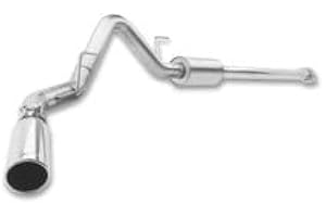 JAMO PERFORMANCE EXHAUST 2015-2020 F-150 V8 5.0L / V6 3.5L Cat-Back Perforated Muffler S-Series Performance Exhaust System Single Side (Alumnized 3")