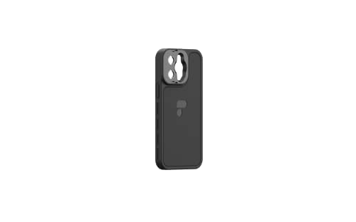 PolarPro - LiteChaser - iPhone 14 Pro MAX - Case - Black - MagSafe compatibile - Moment M-Series Lense compatible - Aluminum filter mount