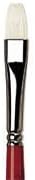 Da Vinci Series 5123 Bristle Brush Bright Red-Black Handles Size 11 (21mm)