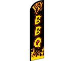 Quality Standard Flags BBQ Windless Banner, Black, 11.5 by 2.5'