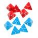 SunniMix 10Pcs Kids Party Bag Fillers D4 Dices 10Pcs for Party Card Game Gaming Dices