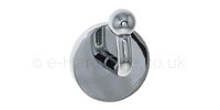Single Robe Hook - Bathroom Accessories - CHROME PLATED