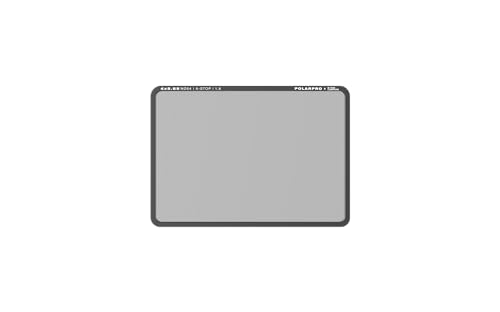 PolarPro - ND64-4x5.65 Filter - Fully Encased Filters - 6-Stop Neutral Density - Aluminum Frame - 100% Visible Filter Etchings - Fingerprint-Free Handling - Enhanced Color Accuracy