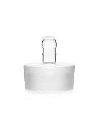QWORK Weighing Bottle, 2 Pack Borosilicate Glass