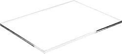 Plymor Clear Acrylic Rectangular Polished Edge