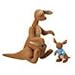 Disney Store Kanga and Roo Medium Soft Toys Plush, Christopher Robin