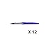 12pcs Pentel MLJ20 Stylo Tradio Fountain Pen Refill (Box Set) - Blue Ink