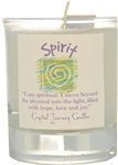 Crystal Journey Herbal Magic Glass Filled Votive Candle - Spirit