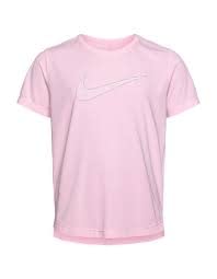 Nike Girl's Nike-Dd7655 T-Shirt, Pink Foam/Lt Smoke Grey, 164