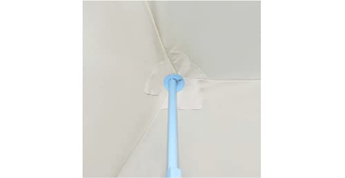 Faltzelt Partyzelt Pop-Up mit 8 Seitenwänden Gartenbauten Pavillons und Partyzelte stabil 3 x 9 m Creme – Bild 4