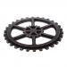 MagiDeal 24cm Vintage Steampunk Gear Wheel Wall Decoration