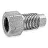 Brake Line Adapter (Female) Inverted Flare, 3/8-24  To (Male) 1/8 Pipe (2 Pack) - Foto 4