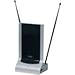 RCA Amplified Indoor HDTV Antenna with SmartBoost Technology, NextGen TV, Compatible to Deliver Stunning 4K Ultra HD Picture and Quality Sound, 6’ Built-In Coax Cable