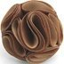 Smart Man Men's Fashion Lapel Flower Handmade Boutonniere Pin for Suit - Coffee