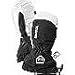 Hestra Army Leather Heli Ski Junior - Waterproof, Insulated Classic Leather Snow Mitten for Winter, Skiing, Playing in The Snow for Kids and Youth, Black, 7