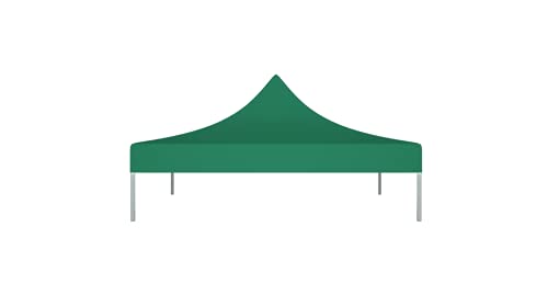 Partyzelt-Dach 3x3 m Grün 270 g/m² Gartenbauten Pavillon-Rahmen Dächer für Pavillions stabil – Bild 5