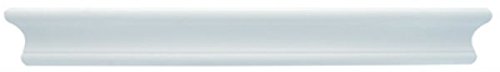 High & Mighty 515604 Floating Shelf, Beveled Design, White, 18 Inch, 18
