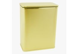 Redmon Bath Jewelry Diamond Pattern Vinyl Hamper Gold