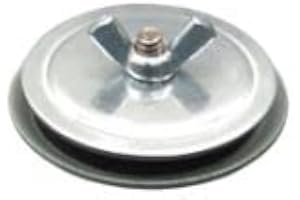 COREX 3/4" Oil Tight/Weather-Resistant Hole Seal - Knockout Seal with Gasket for Electrical Conduit - Steel - Grey - 1 Pack