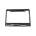 One pc Carbon Fiber Custom License Plate Tag Snap Fit Frames for Auto-Car-Truck