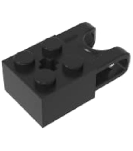 赤いレール LEGO PART 57909b Technic Brick Modified 2 x 2 with Ball and