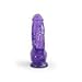 Climax Soft PVC Realistic 9 inches Dildo Suction(Naughty Purple)