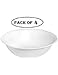 Corelle Livingware 1-quart Serving Bowl, Winter Frost White, Pack of 4