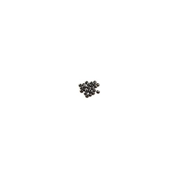 25pcs-Tungsten-Slotted-Fly-Tying-Head-Beads-Nymph-Head-Ball-Beads-2433446mm-GoldBlack