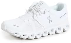Amazon.com | On Women's Cloud 5 Sneakers, All White, 6 Medium US