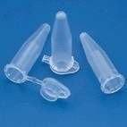 Reaktionsgefäße 1,5 ml 100 Stück transparent, Globulibehälter mit Doppelverschluss, Micro-Tubes aus Polypropylen, Globuli-Cap