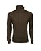 7EVEN Clothing CO Mens 100% Lightweight Merino Wool Hooded Long Sleeve Shirt 190 GSM Brownthumb 1