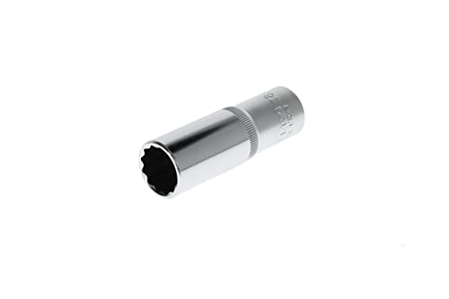 GEDORE red Long socket, 1/2 12.5 mm drive, bi-hex 18 mm AF, Tool, R61101814, Steel