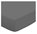 SheetWorld Fitted 100% Cotton Jersey Play Yard Sheet Fits BabyBjorn Travel Crib Light 24 x 42, Dark Grey, Made in USA