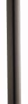 Kichler Lighting 9506BK Direct Burial Aluminum Post, Black