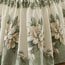 Collections Etc Magnolia Garden Floral Ruffle Pillow Sham, Sage, Sham