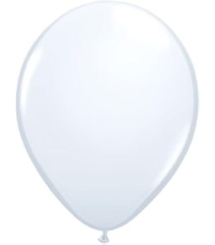 Amazon.com: Qualatex 43788 Pearl White Latex Balloons, 11
