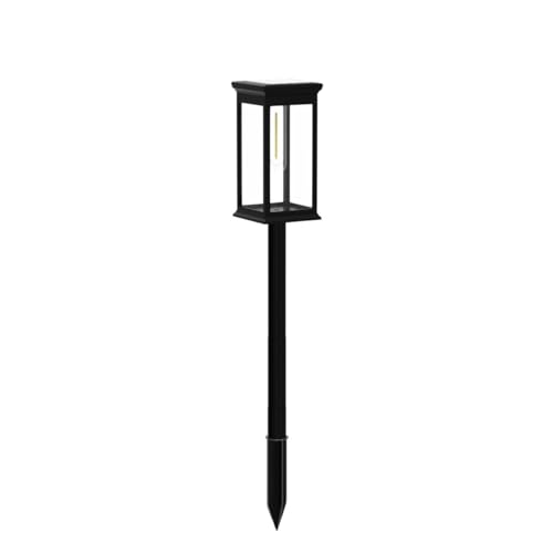 Amzxart Set of 8 IP65 Outdoor Solar Garden Lights, Automatic Ignition Solar Garden Lamp for Balcony, Patio, Path, Lawn, Outdoor, Warm White