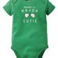 Carters Baby Boys Major Cutie Bodysuit Green NB