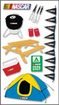 Jolee's Nascar Tent Sticker
