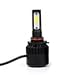 1Pc 36W 4000LM Korean Seoul Y19 CSP LED Chip Motorcycle Headlight High Beam Dual Hi/Lo Conversion Kit - Cool White 6000K 6K Bulb - H4 / HS1 / HB2 / 9003