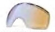 Ski Goggles Bronze W/Blue Chrome Mirror Electric Eg3 Eg2 Eg2.5 Egb2S Eg1S Spherical Spare Replacement Goggle Lens