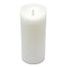 GKI/Bethlehem Lighting Luminara Wax Candle, 4 by 9-Inch, White