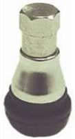 412 Chromed Sleeved Tubeless Snap-In Tire Valve