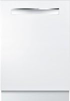 Bosch SHPM65W52N 24" 500 Series Built In Fully Integrated Dishwasher with 5 Wash Cycles, in White