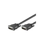 MicroConnect MONCCS2 - DVI cables (DVI-D, DVI-D, Male/Male, Black)